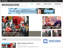 Tablet Screenshot of mangasushi.net